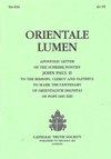 ORIENTALE LUMEN