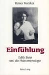 EINFUHLUNG EDITH STEIN UND DIE PHANOMENOLOGIE