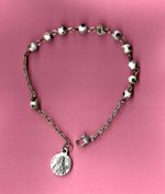 St therese sales rosary bracelet