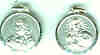 MEDAL: Sterling Silver Scapular