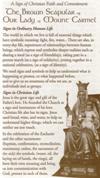 BROWN SCAPULAR LEAFLET