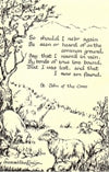 PRAYERCARD U: St John of the Cross