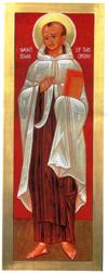 JOHN OF THE CROSS STANDING ICON: JOC-F-16W