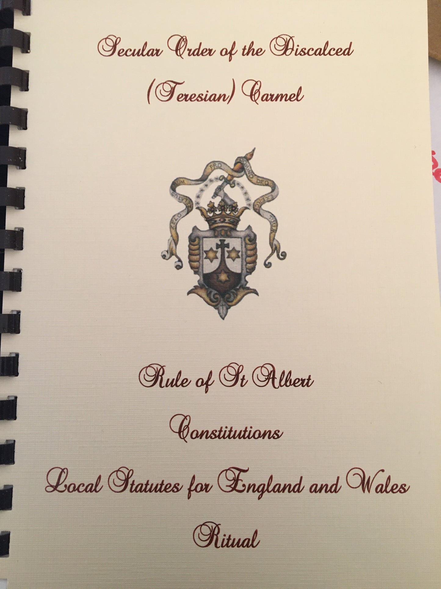 Secular Order of the Discalced Teresian Carmel