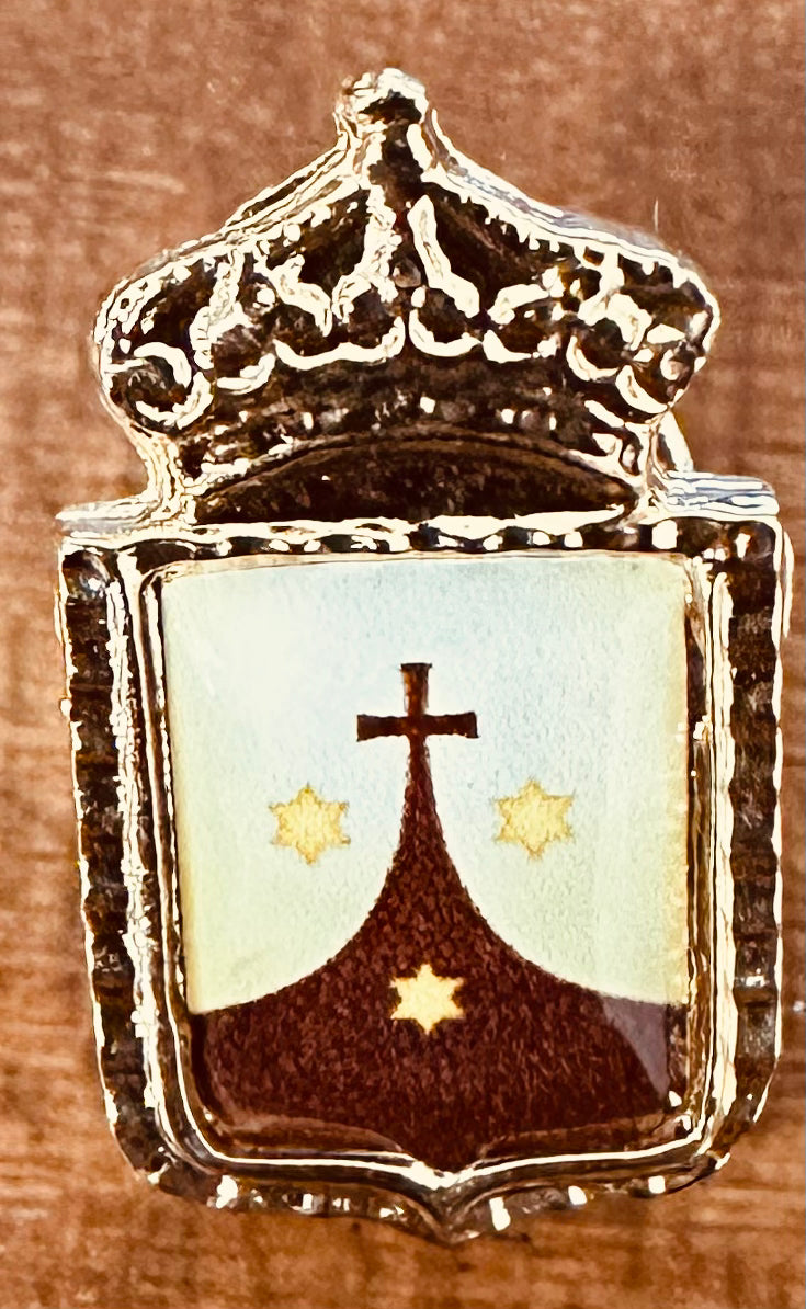 Carmelite Badge with Crown