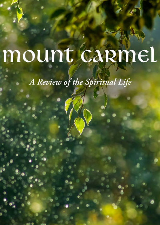 MOUNT CARMEL SUBSCRIPTION (2 YEARS): Airmail Europe only.