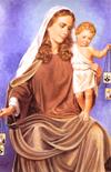 PRAYERCARD: Our Lady of Mount Carmel (A)