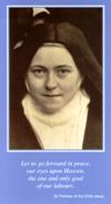 PRAYERCARD: 18a St Therese of Lisieux