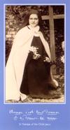 PRAYERCARD: 38a St Therese of Lisieux